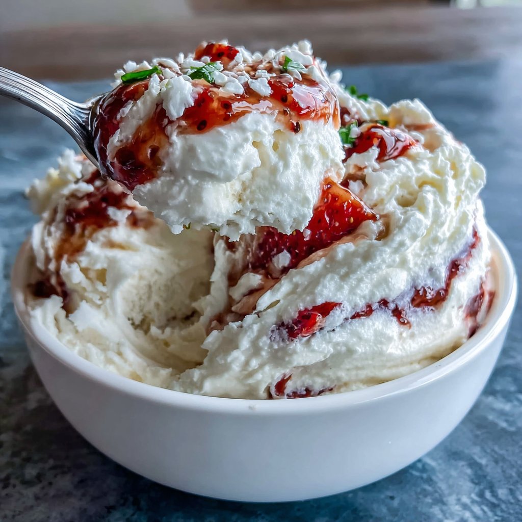 Fluffy Strawberry Angel Delight