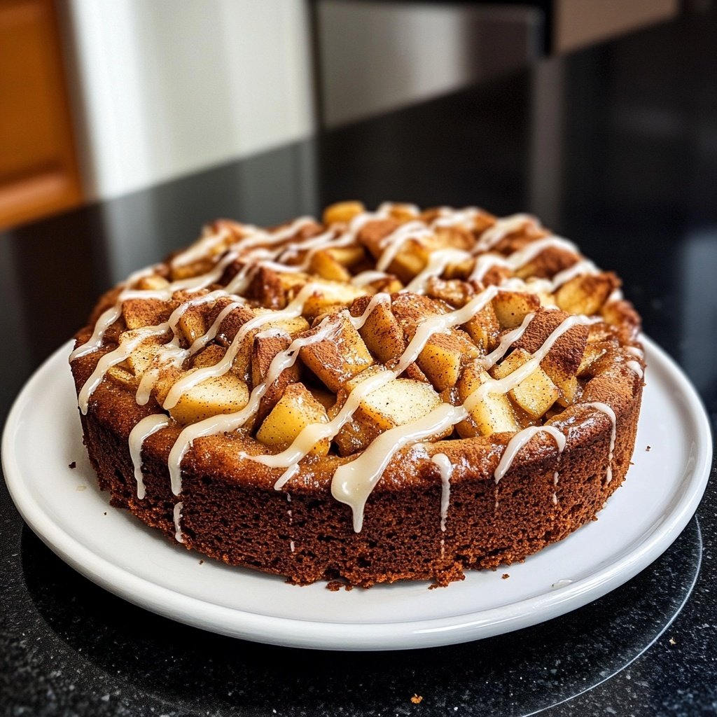 Cardamom Apple Cake