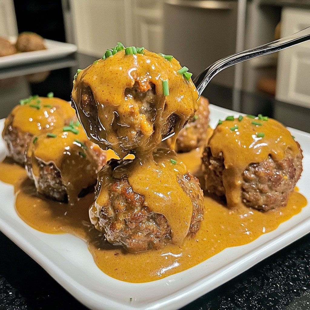 Currywurst Meatballs