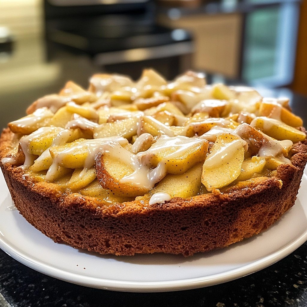 Cardamom Apple Cake