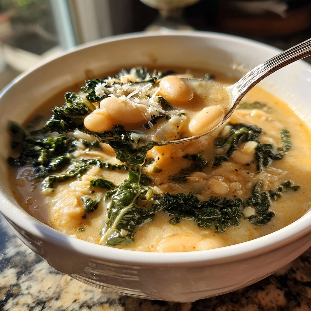 Tuscan White Bean and Kale Soup