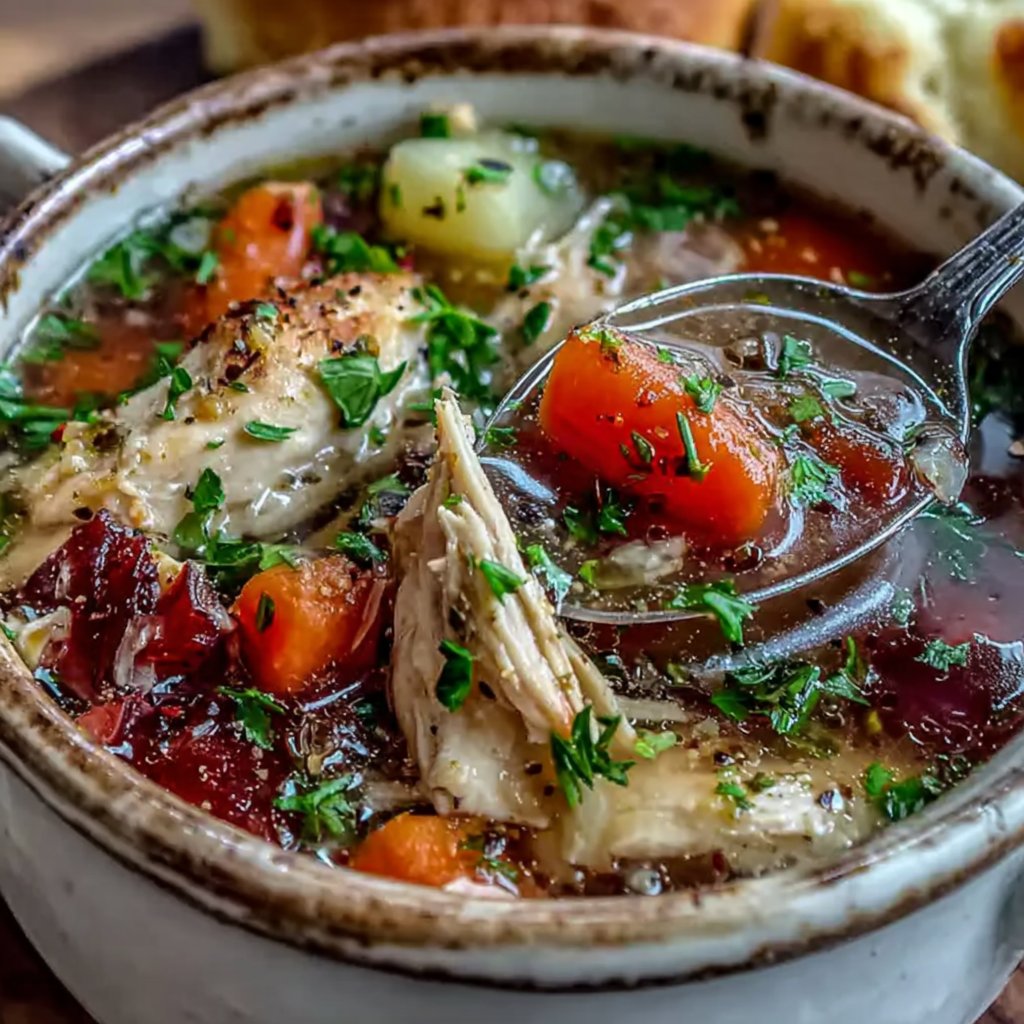 Chicken Vegetable Soup Protein