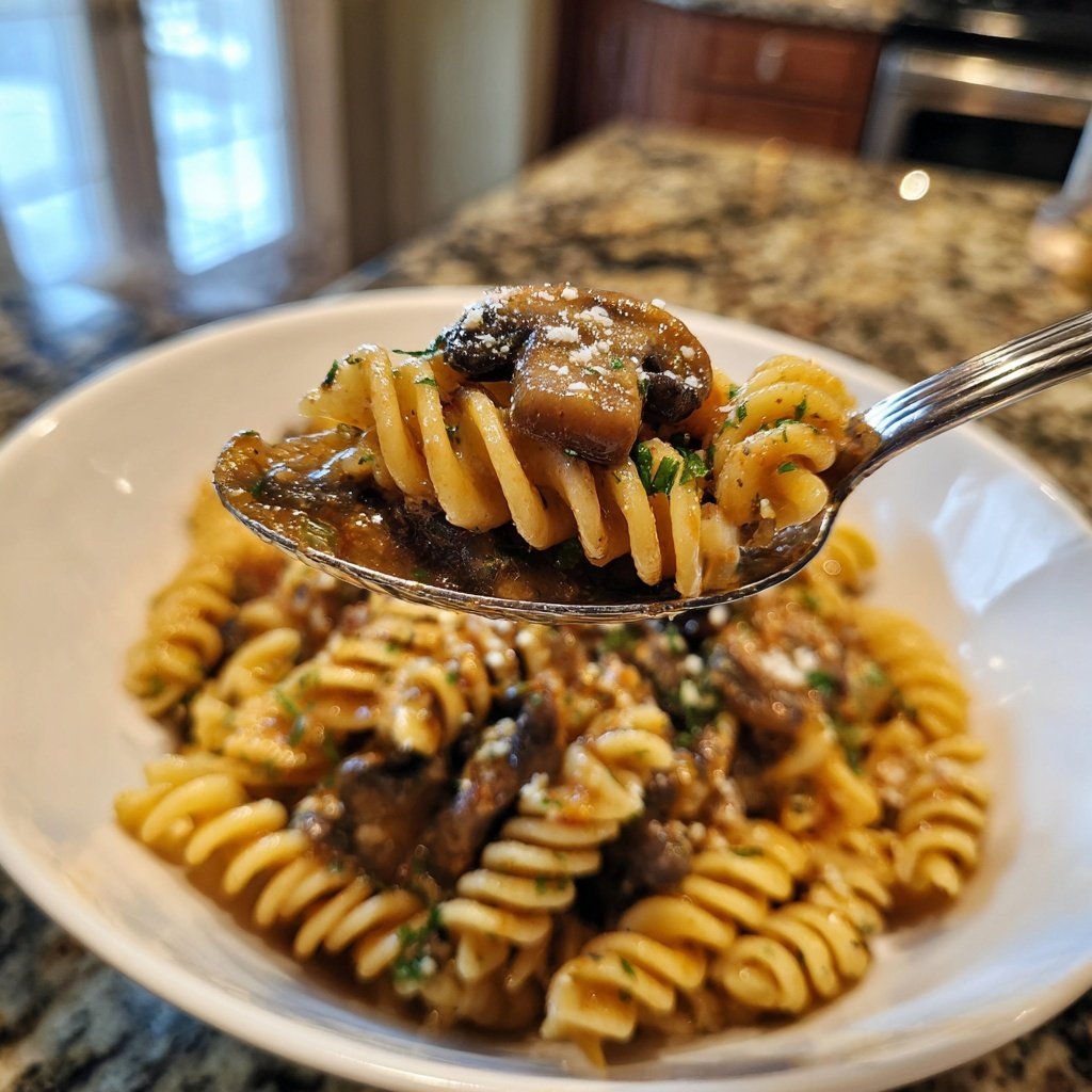 Miso Mushroom Umami Pasta Sauce