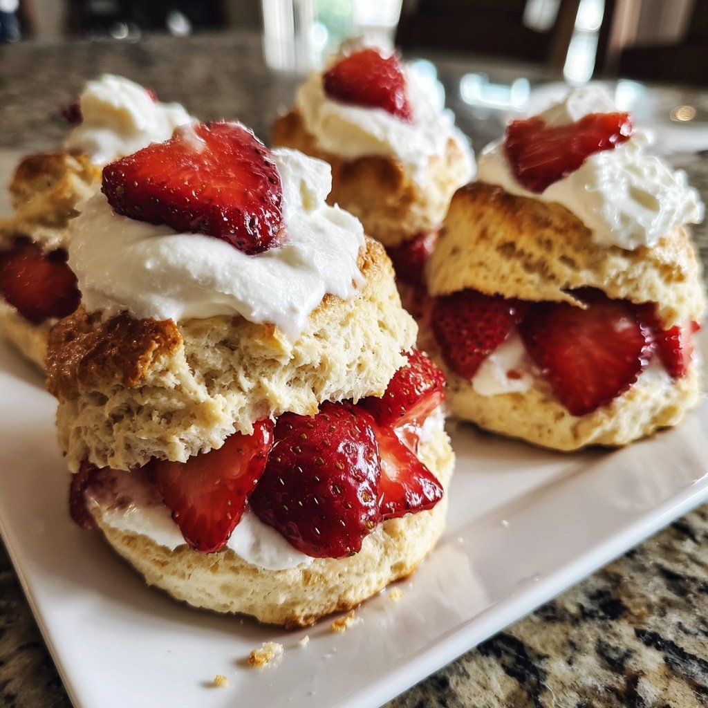Gluten-Free Strawberry Shortcake Biscuits