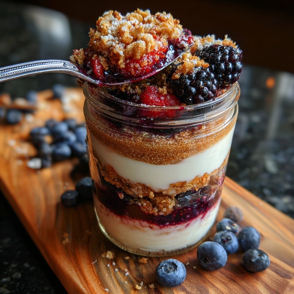 Creamy Berry Quinoa Parfait