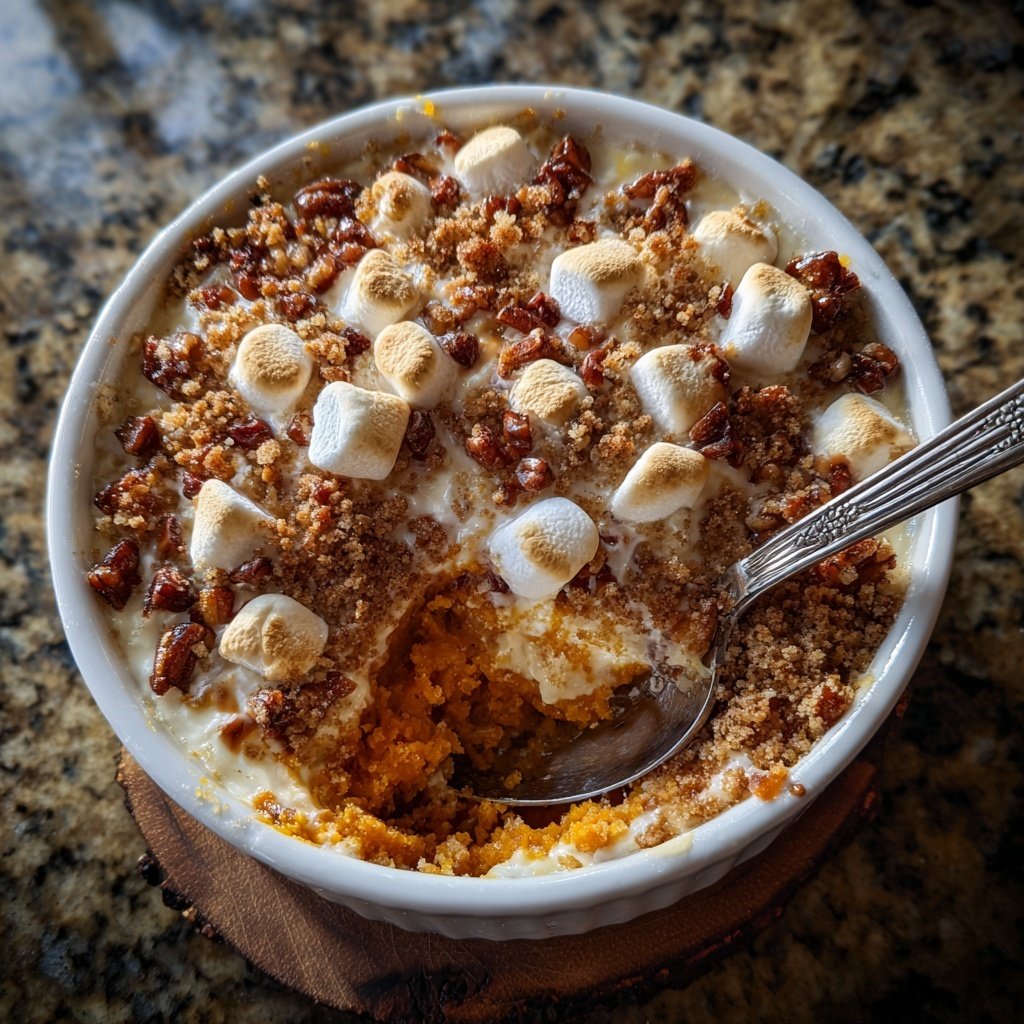Airfryer Sweet Potato Casserole