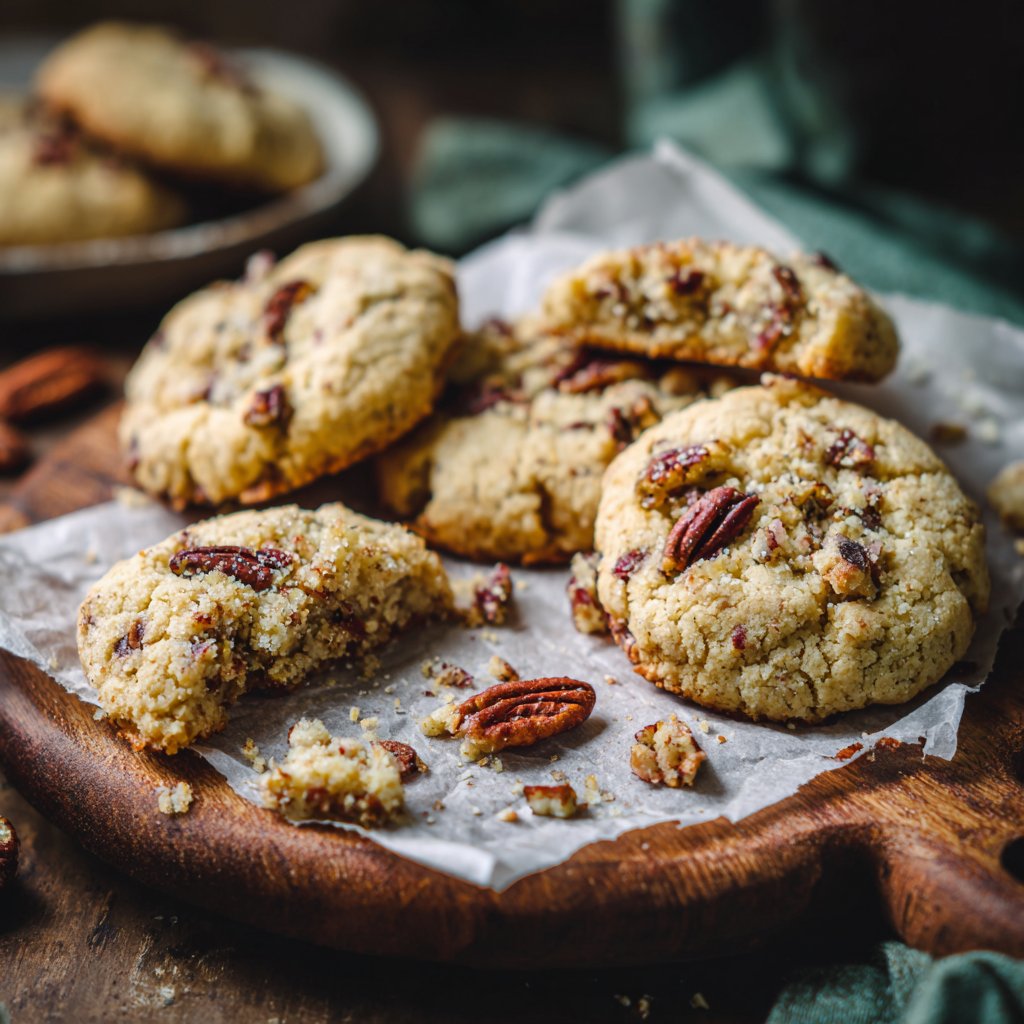 Maple Pecan Spring Cookies