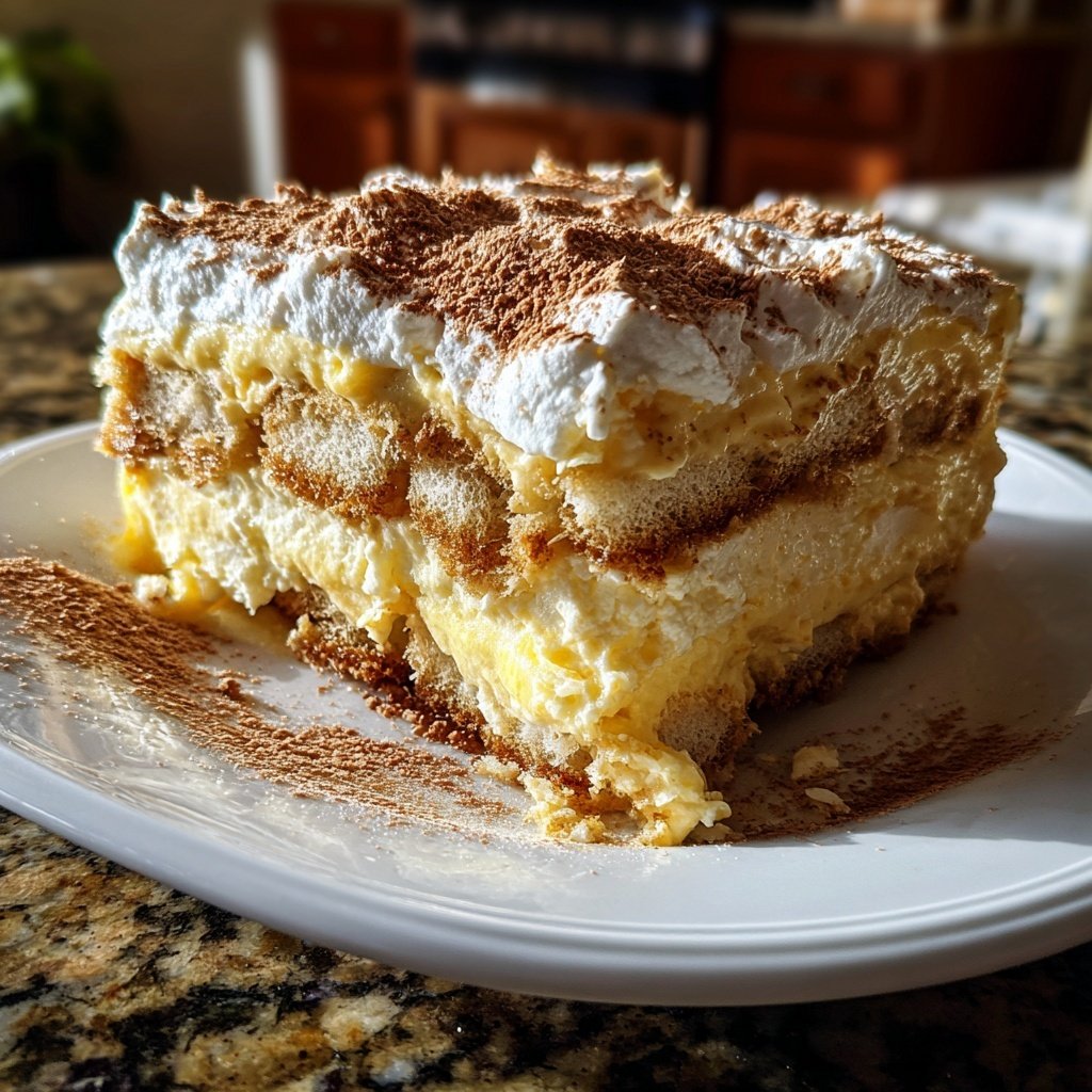 Limoncello Tiramisu with Mascarpone Cream