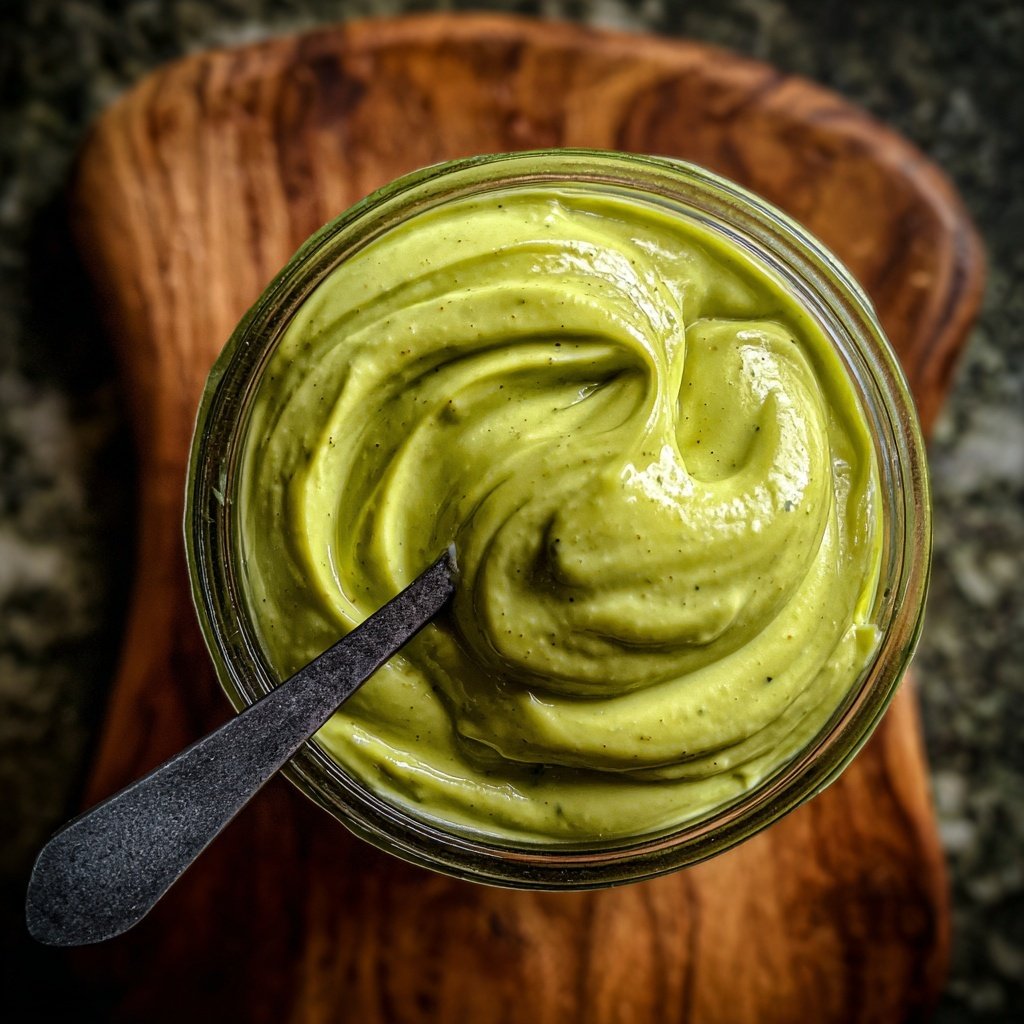 Avocado Creamy Homemade Mayonnaise