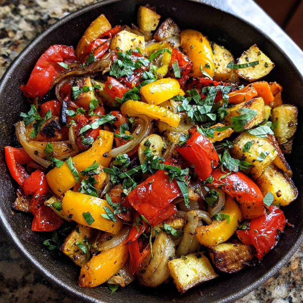 Italian Herb Roasted Vegetables