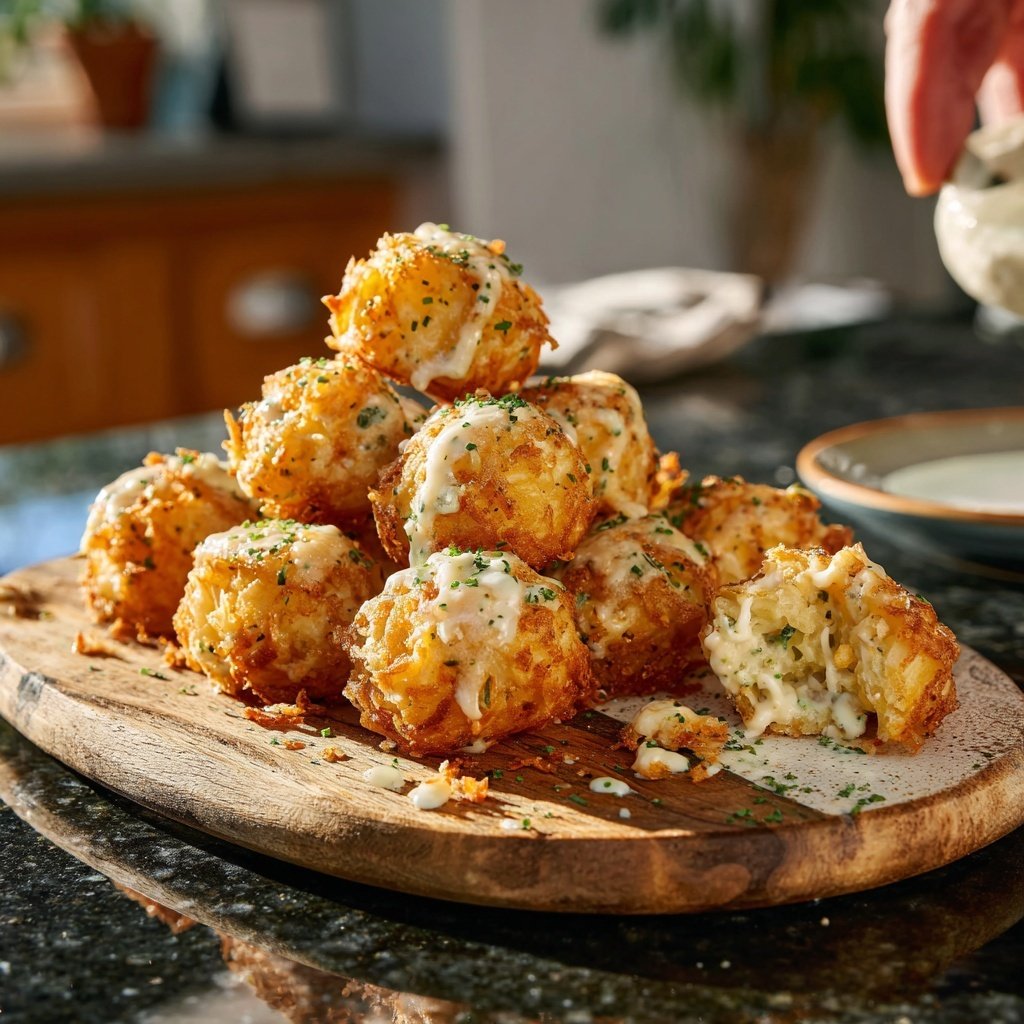 Airfryer Ranch Potato Bites