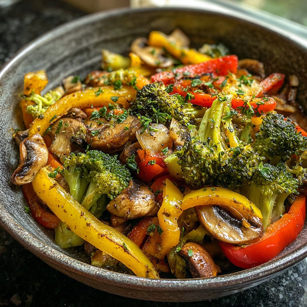 Easy One-Pan Veggie Stir-Fry