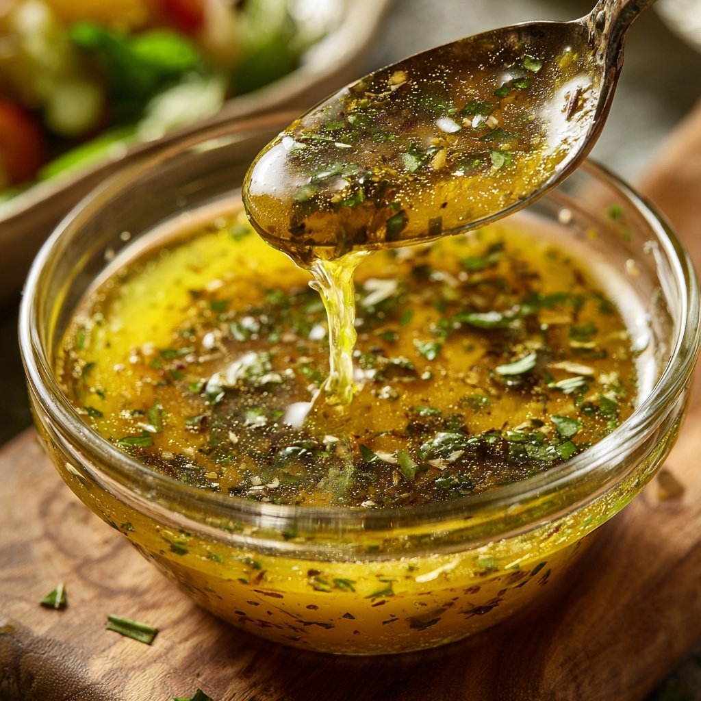 Lemon Oregano Greek Style Vinaigrette