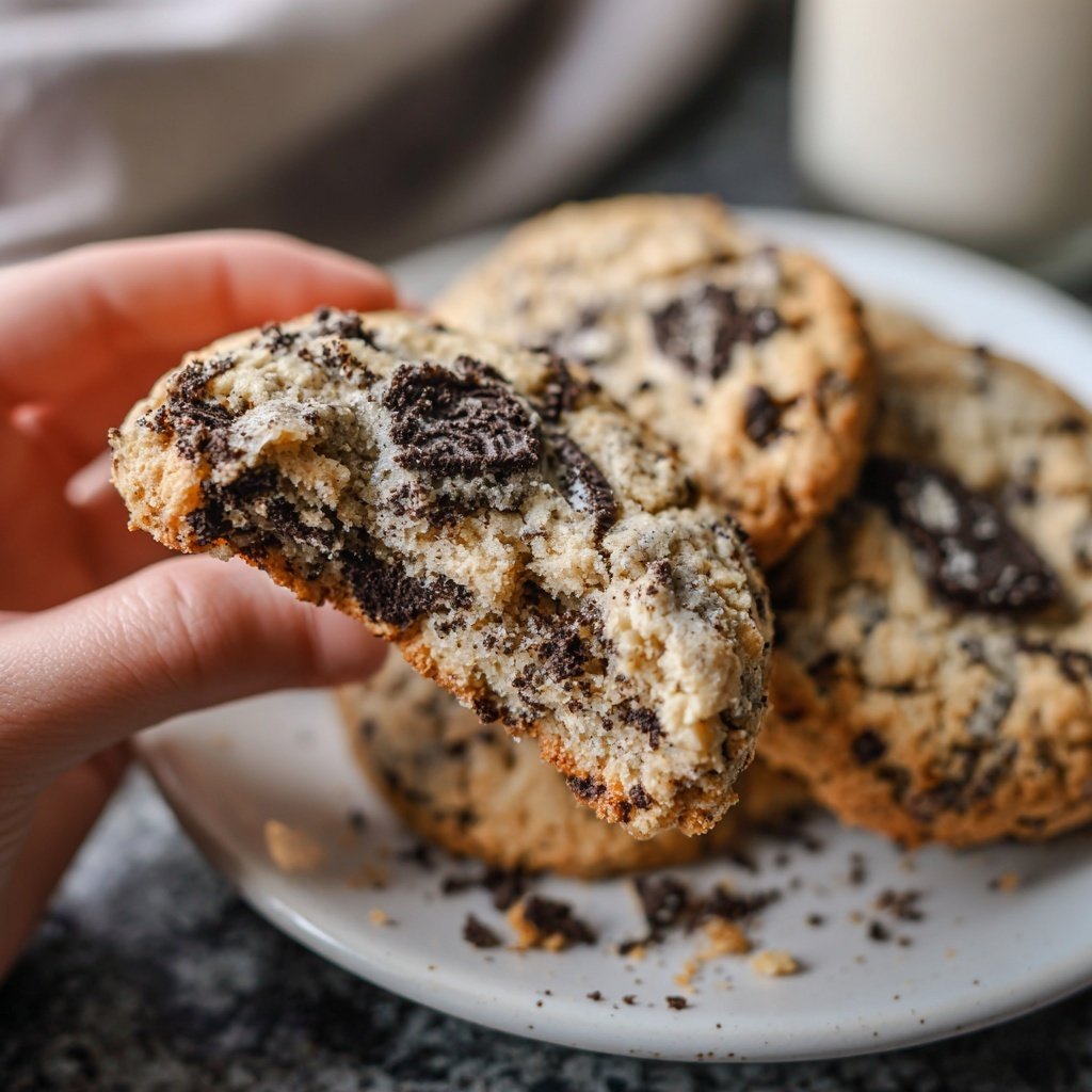 Dairy-Free Cookies and Cream Cookies