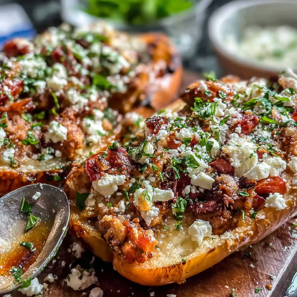 Mediterranean Turkey Pepper Boats