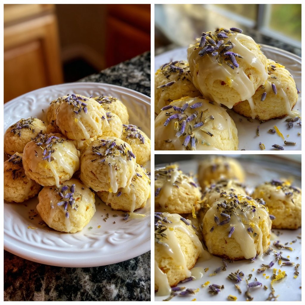Lemon and Lavender Cookies