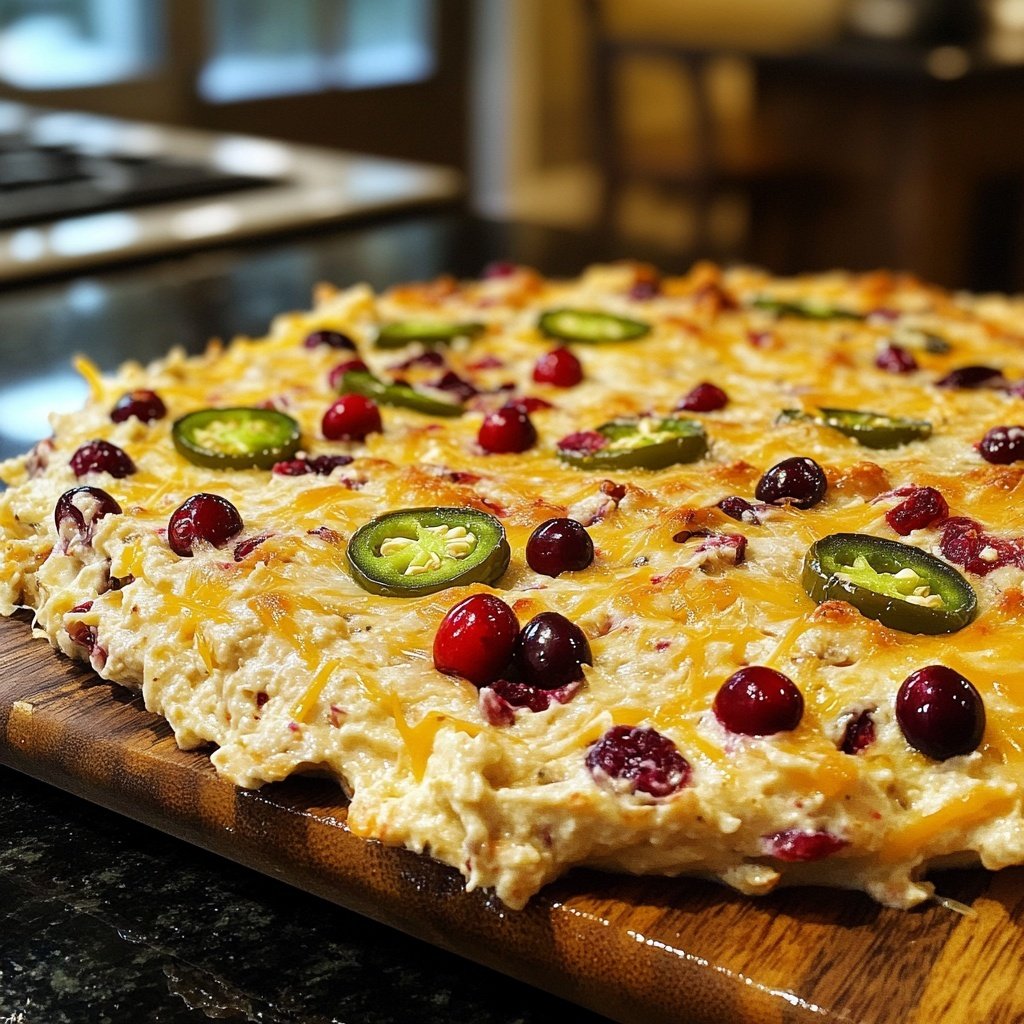 Quick Cranberry Jalapeno Dip