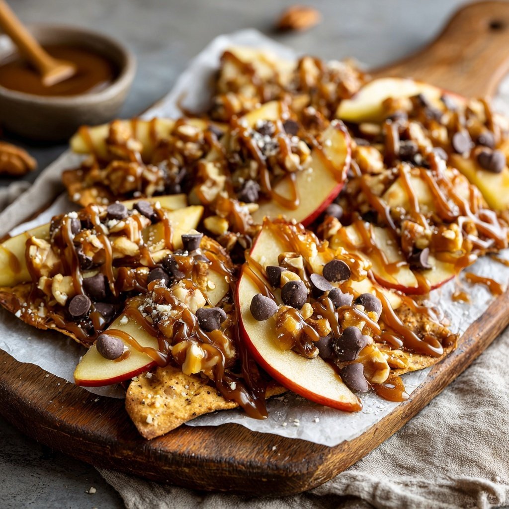 Caramel Apple Nachos