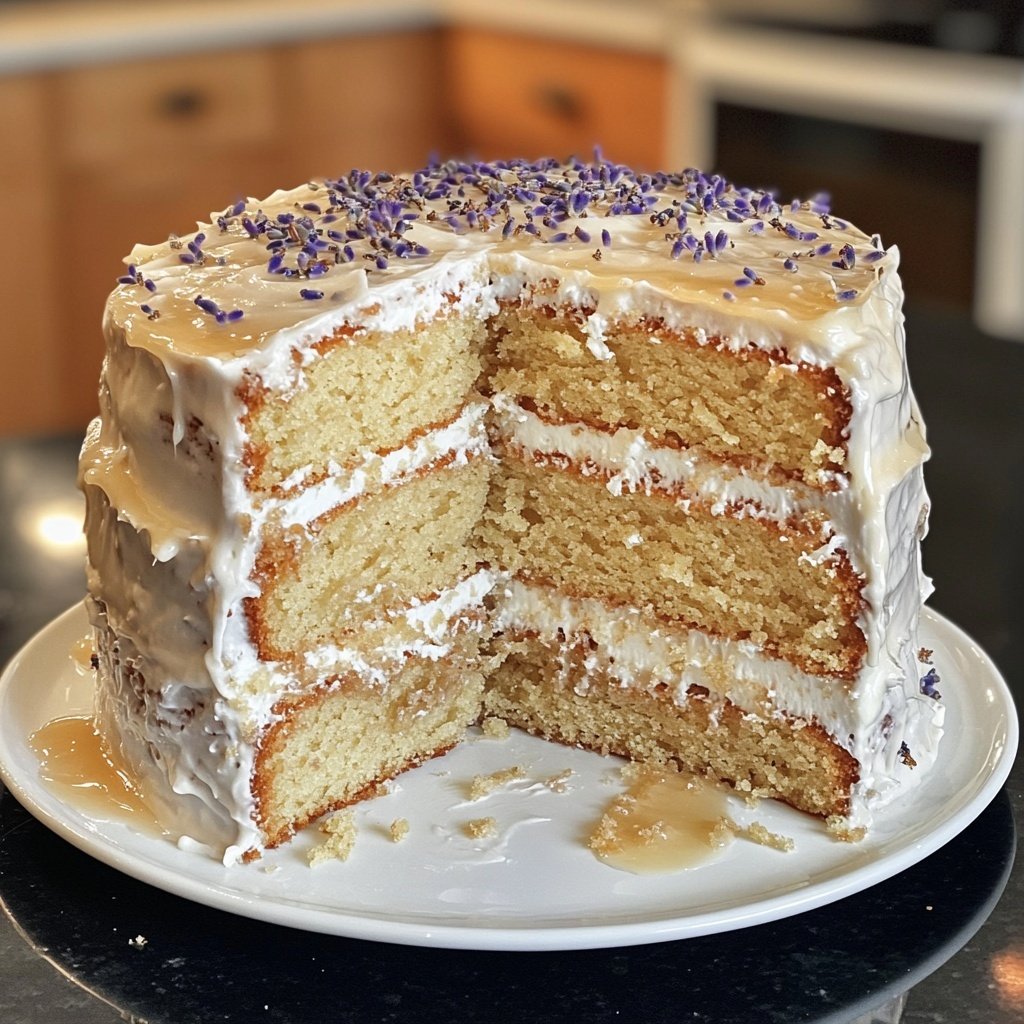 Capricorn Earl Grey Layer Cake