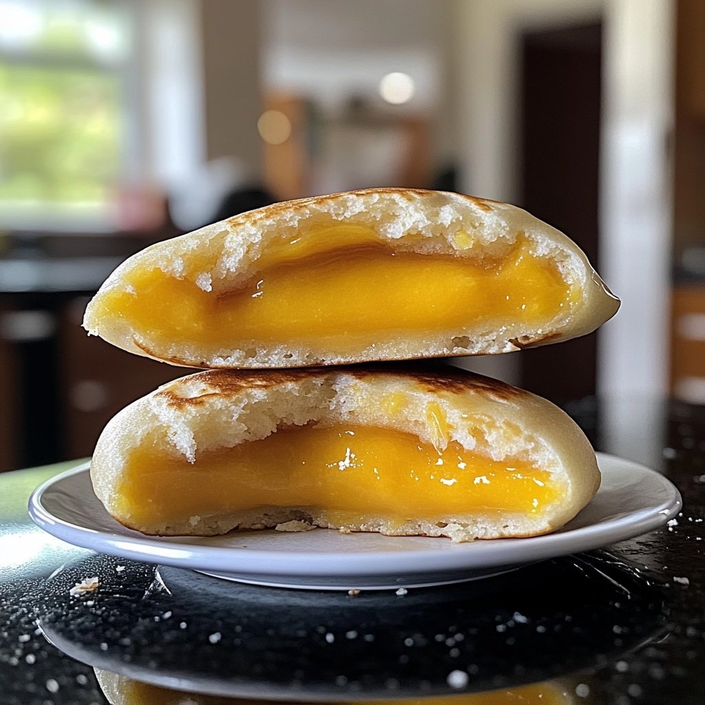 Hong Kong-Style Mango Pancakes