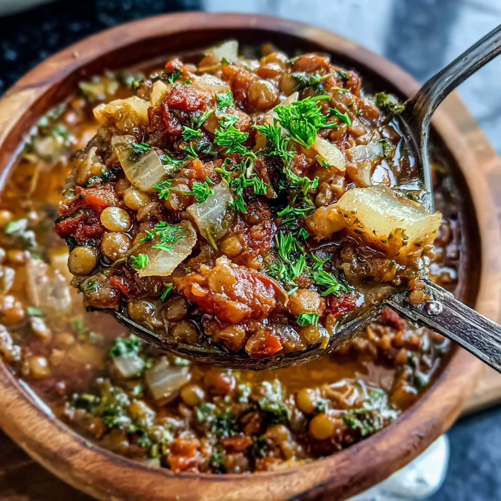 Moroccan Spiced Lentil Stew