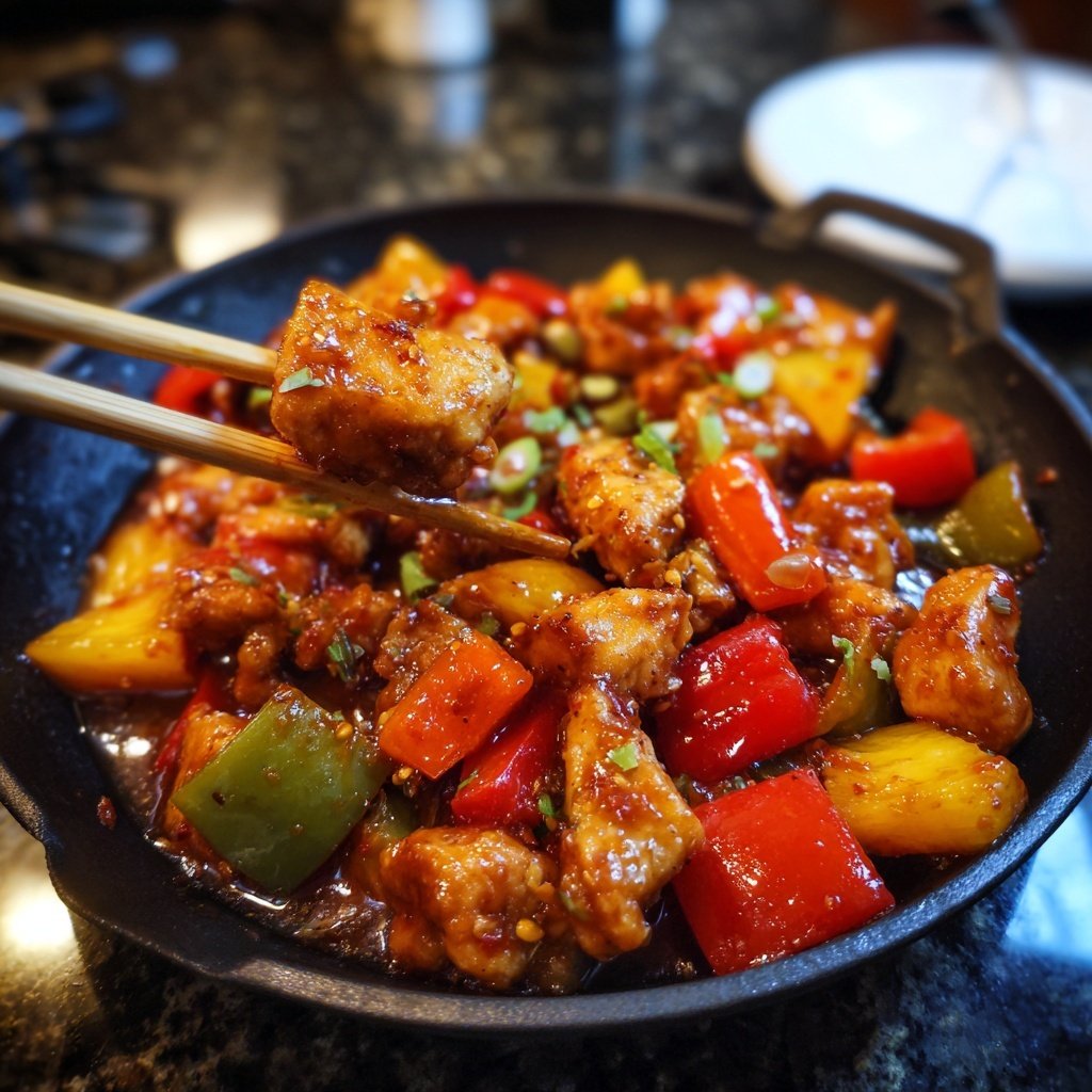 Sweet and Sour Chicken Stir-fry